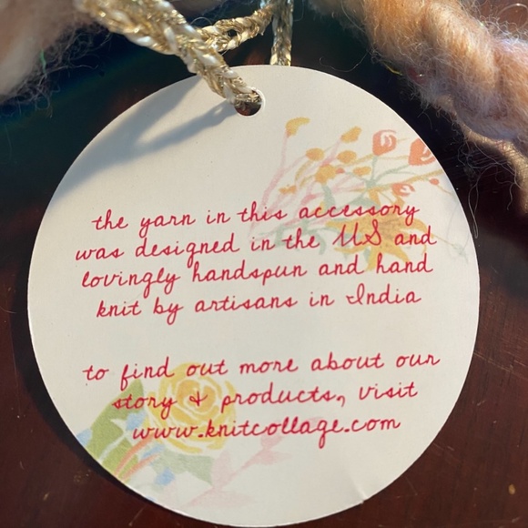 NWT Free People "Snowflake" Holiday Stocking - Knit - Picture 10 of 10